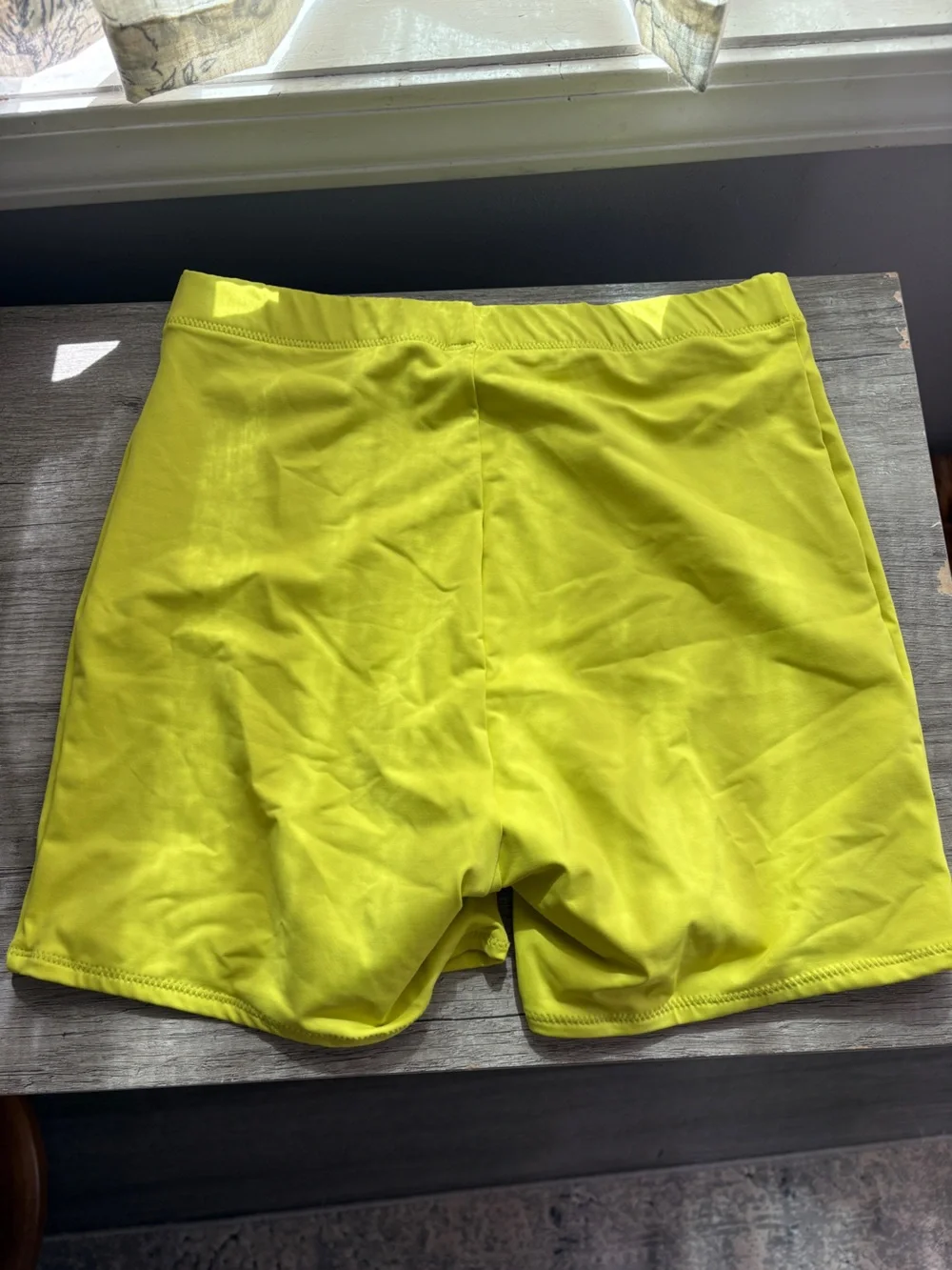 Skims Mid Waist Recycled Swim Shorts Citrus